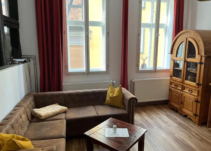 Kaufmannshof Mit Fachwerkcharme Apartman